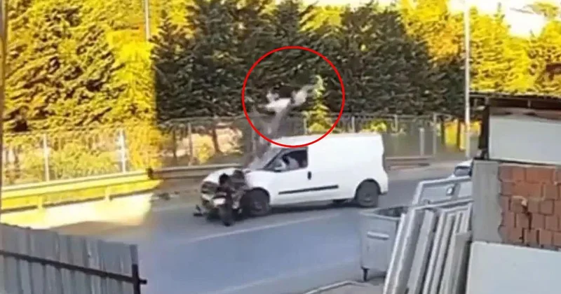 Dehşete düşüren kaza! Hatasının bedelini çok ağır ödedi