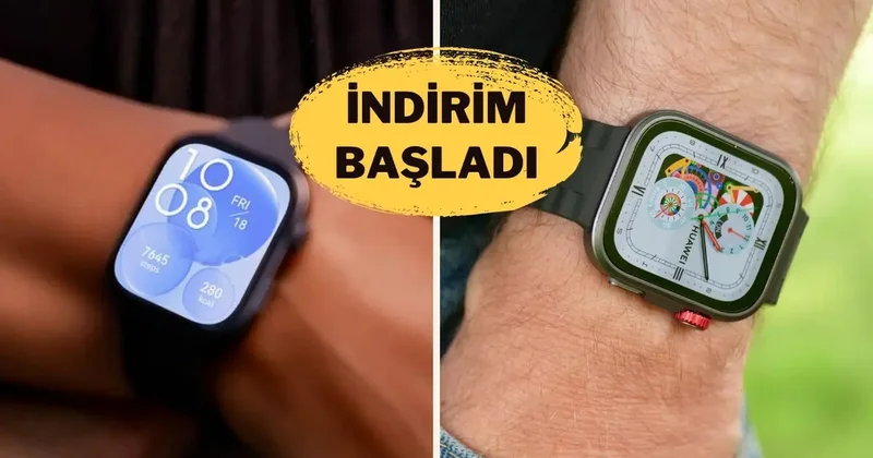 Uzun pil ömrü ve şık tasarım: Huawei Watch Fit 4 indirimini kaçırmayın