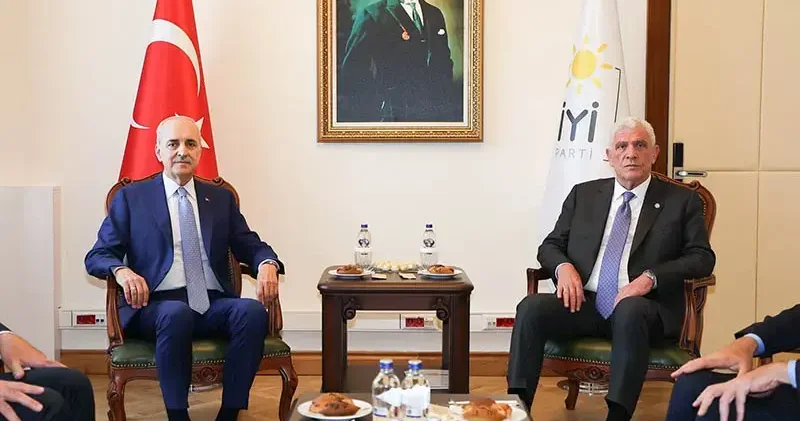 TBMM Başkanı Kurtulmuş, Dervişoğlu ile görüştü