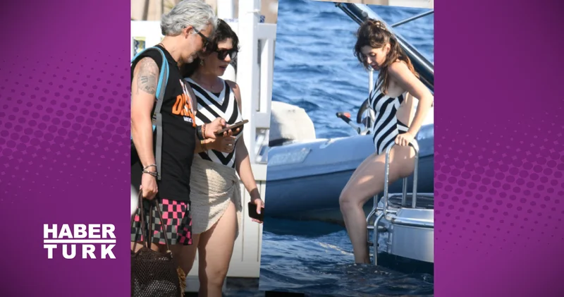 Gökçe Bahadır ve Emir Ersoy Bodrum da