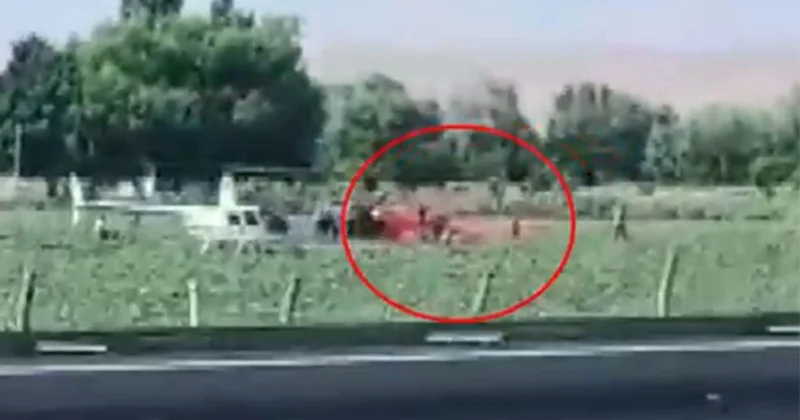 Ankara’da eğitim helikopteri boş araziye düştü: İki pilot yaralandı Son Haberler