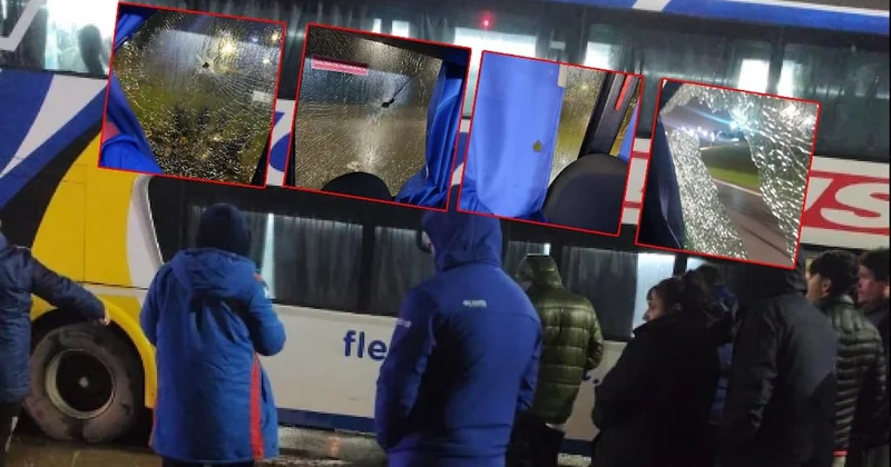 Taraftar otobüsüne kurşun yağdırdılar, galibiyet sevinci yarım kaldı Sözcü Gazetesi