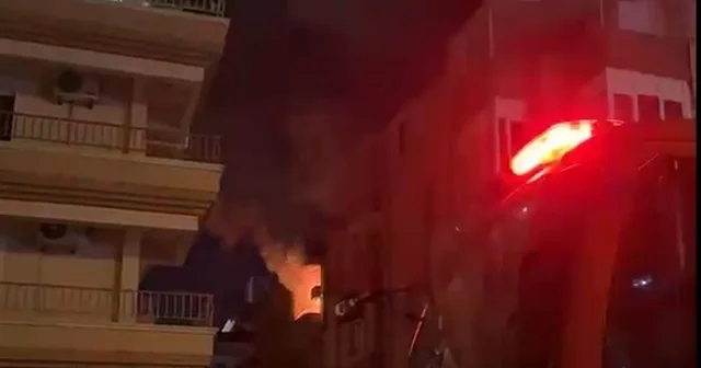 Didim de ikamet yangını; yangın çıkan dairede maddi hasar oluştu Aydın Haberleri Habertürk Yerel Haberler