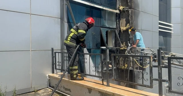 Harran Üniversitesi Tıp Fakültesi Hastanesinde korkutan yangın Nöroloji Bölümünde çıkan yangın nedeniyle hastalar tahliye edildi Şanlıurfa Haberleri Habertürk Yerel Haberler