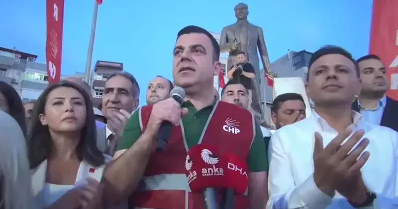 Gözaltına alınan CHP Silivri İlçe Başkanı Doruk Bulut adliyeye sevk edildi