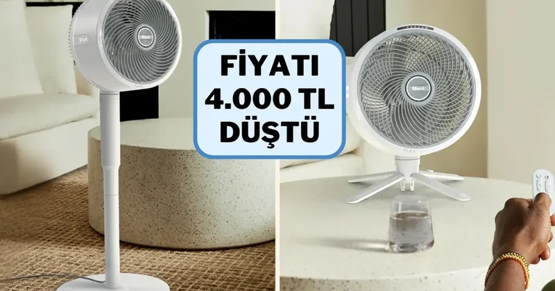 Yaz sıcaklarında kesintisiz serinlik: Shark FlexBreez fan fırsat ürünü oldu