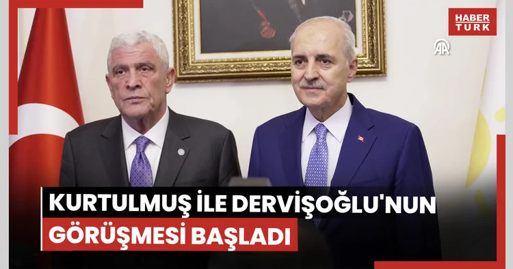 Kurtulmuş ile Dervişoğlu nun görüşmesi başladı