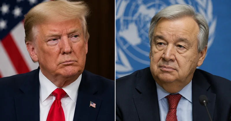 Trump, görev süresi yıl sonunda dolan BM Genel Sekreteri Guterres in halefini buldu