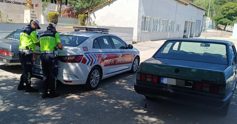 Yozgat ta drift atan 2 sürücüye 560 bin lira ceza