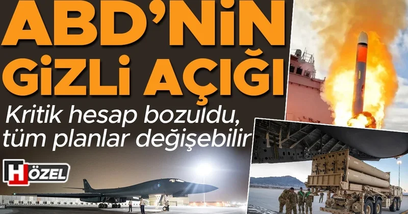 Pentagon’da alarm zilleri: ABD’nin gizli açığı ortaya çıktı! Kritik hesap bozuldu, tüm planlar değişebilir