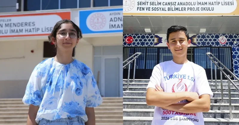 LGS de tam puan alan öğrencilerin tercihi aynı okul oldu