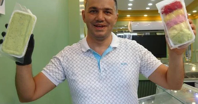 Kilis teki Dondurma Ustasından Fiyat Açıklaması