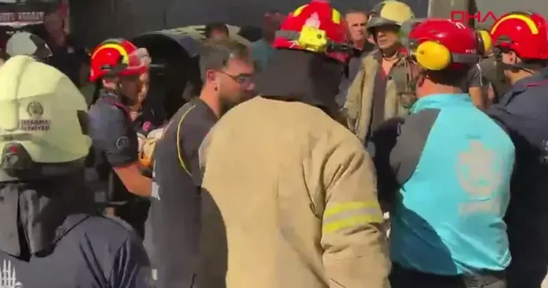 Avcılar’da metruk binada kiriş çöktü; söküm yapan işçi altında kaldı