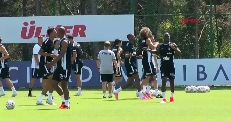 Beşiktaş, Midtjylland maçının hazırlıklarını tamamladı