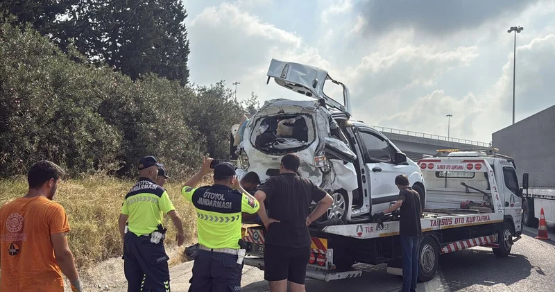 Son dakika: Mersin haberleri: TIR, otomobile arkadan çarptı! Anne ile oğlu hayattan koptu Son dakika haberleri