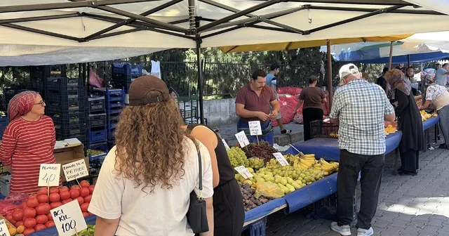 Kırklareli nde semt pazarlarındaki fiyatlardan hem vatandaş hem de pazarcı memnun Kırklareli Haberleri Habertürk Yerel Haberler
