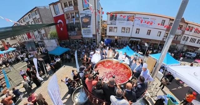 Dev kazanda hazırlanan kuru fasulye ile dünya rekoru kırıldı Gümüşhane Haberleri Habertürk Yerel Haberler