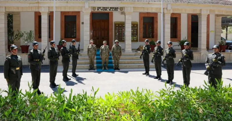 Kıbrıs Türk Barış Kuvvetleri Komutanlığı’nda devir teslim töreni