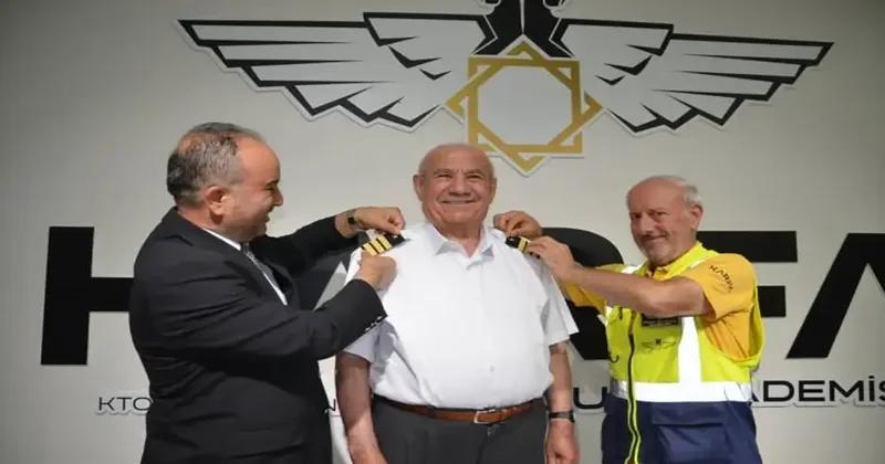 79 yaşındaki depremzedenin pilotluk hayali gerçekleştirildi