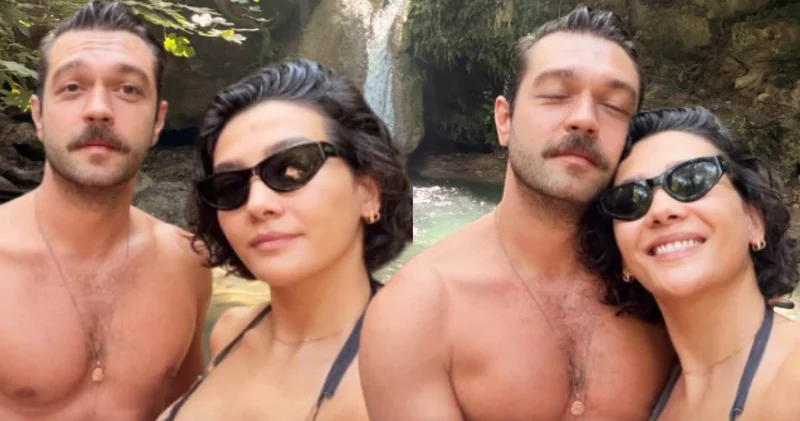 Aybüke Pusat ve Furkan Andıç tan aşk dolu tatil