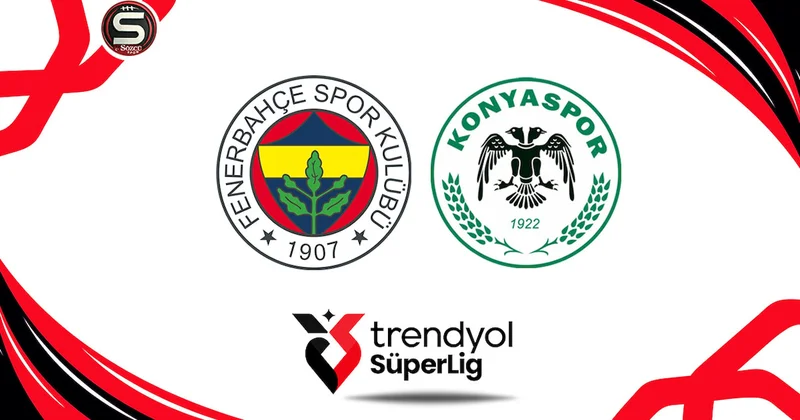 Canlı Fenerbahçe Konyaspor maçı canlı yayını (Süper Lig 2. Hafta) Sözcü Gazetesi