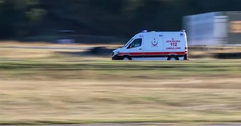 Ölümden döndüler! Su kanalına düşen hafif ticari araçtaki 3 kişi yaralandı