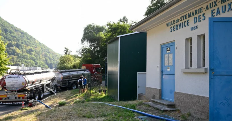 Fransa da kuraklık ülkeyi 50 yıl geriye götürdü: İçme suyu tankerle taşınır oldu Sözcü Gazetesi