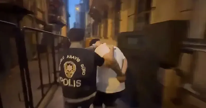 Karaköy’de markete silahlı saldırı yapan şüpheli 70 kamera görüntüsü incelenerek yakalandı