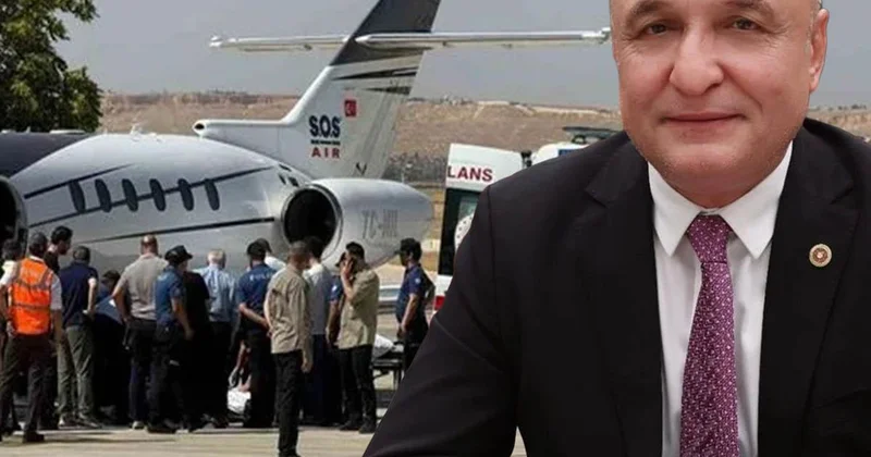Melih Meriç Ambulans Uçakla İstanbul a Sevk Edildi
