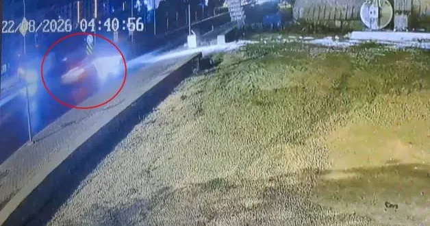Antalya da 2 kişinin hayatını kaybettiği feci kaza kamerada