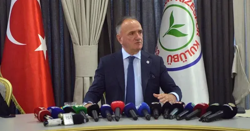 Çaykur Rizespor Başkanı Saruhan: Modern futbolda takım oyunu oynanması gerekiyor