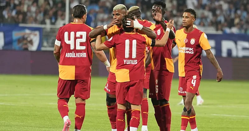 Son dakika: Galatasaray rahat kazandı! Erzurumspor FK puanla tanışamadı