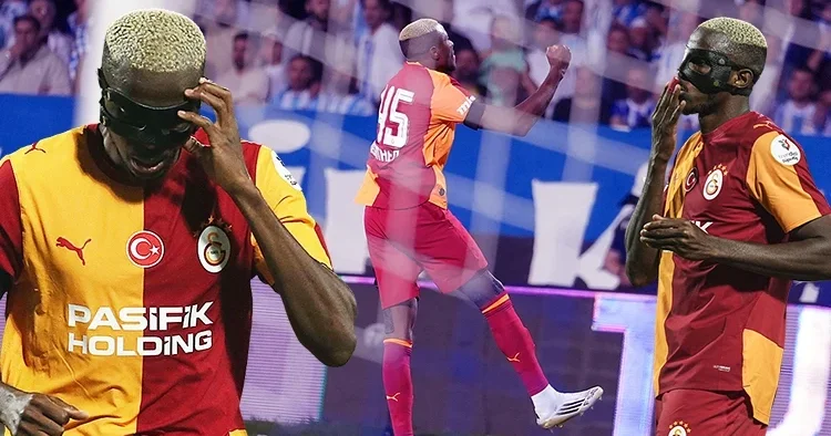 Erzurum deplasmanındaki farklı galibiyet sonrası Galatasaray ın yıldızı Osimhen e büyük övgü: Dünyanın en iyi 5 santrforundan biri! Değeri kesinlikle 100...