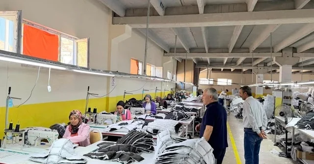 Çermik Belediyesinin tekstil fabrikası onlarca kişiye istihdam oluşturuyor Diyarbakır Haberleri Habertürk Yerel Haberler