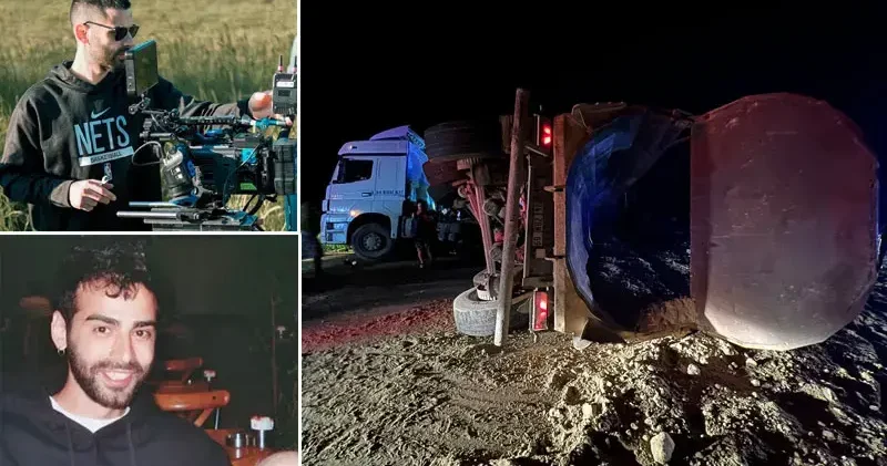 Beykoz da set ekibini taşıyan otomobil kamyonla çarpıştı; kameraman Deniz hayatını kaybetti
