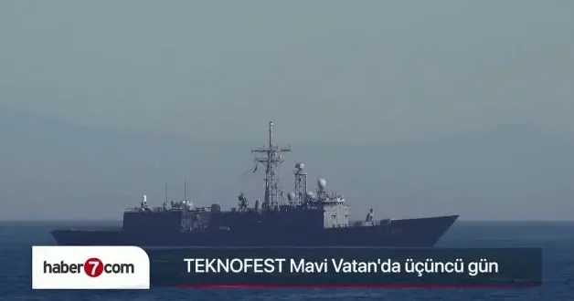 Türk donanmasının vurucu gücü TCG Sancaktar TEKNOFEST Mavi Vatan da kapılarını açtı