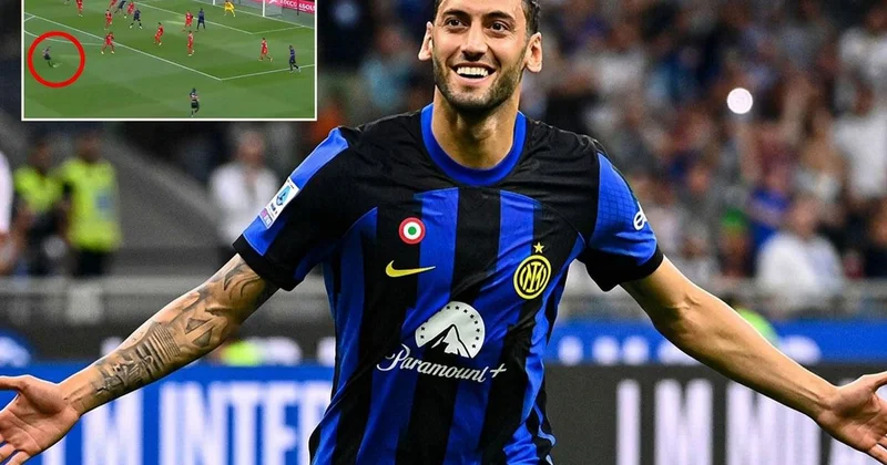 Hakan Çalhanoğlu’ndan muhteşem bir gol