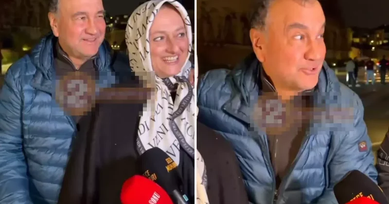 Murat Ülker, eşiyle yürürken görüntülendi