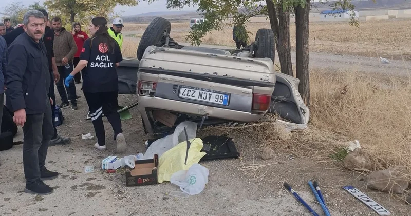 Yozgat ta feci kaza! Ölü ve yaralılar var