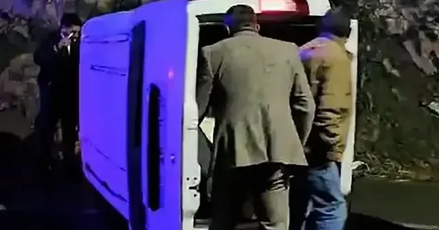 Tünel girişinde yağmur kazası: Bir yaralı Hakkâri Haberleri