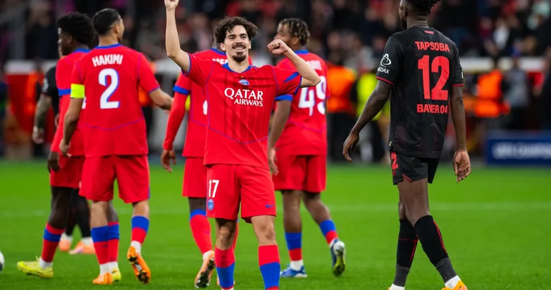 PSG den Leverkusen deplasmanında 7 gollü şov