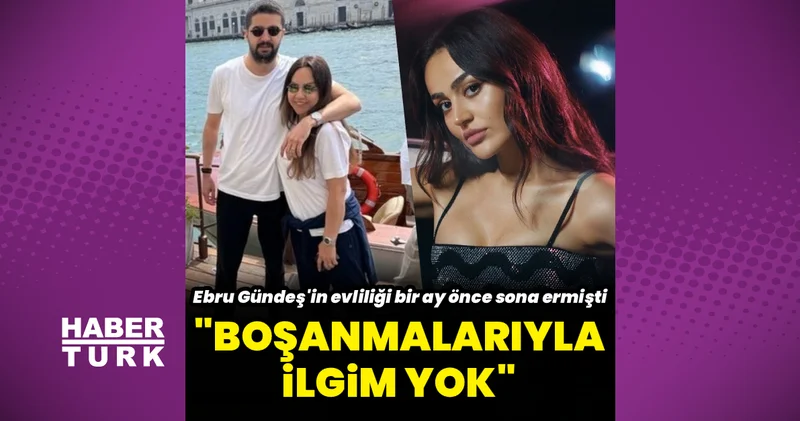 Elif Buse Doğan dan yasak aşk iddialarına yanıt: Ebru Gündeş ile Murat Özdemir in evliliğini o mu bitirdi?