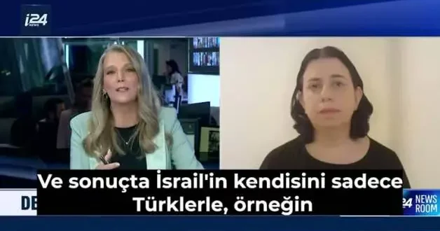 Siyonistlerin Türkiye korkusu canlı yayında ortaya çıktı! Türk askeri Gazze ye girerse...