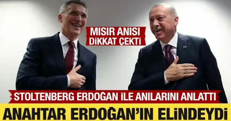 Jens Stoltenberg, kitabında Cumhurbaşkanı Erdoğan’la anılarına geniş yer verdi