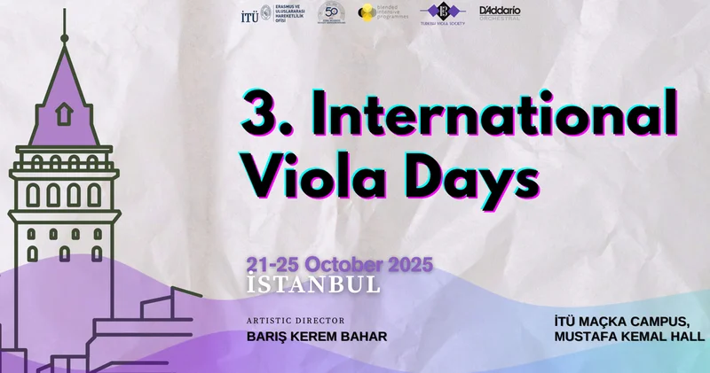 3. Uluslararası Viyola Günleri başladı