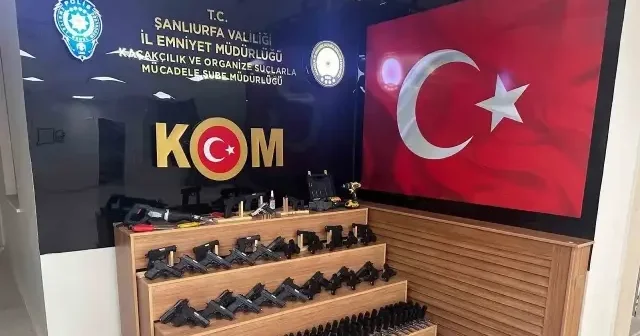 Şanlıurfa’da 37 ruhsatsız silah ele geçirildi: 3 gözaltı Şanlıurfa Haberleri