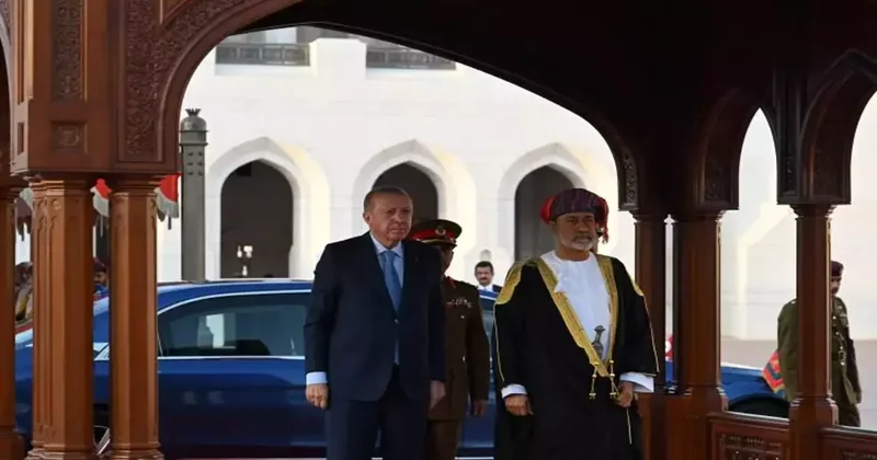Cumhurbaşkanı Erdoğan, Körfez turunun son ülkesinde