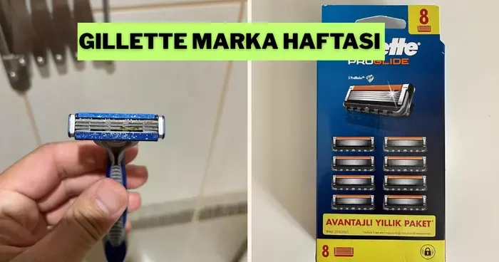 Güne pürüzsüz başlayın! Gillette Marka Haftası na özel favori tıraş bıçakları indirimde