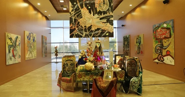 Nevşehir de Almut Wegner in Kök ve Kozmos sergisi açıldı Nevşehir Haberleri