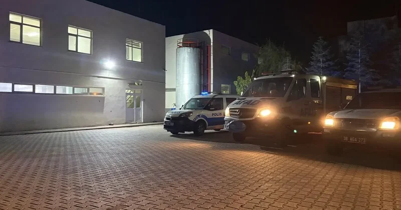 Kayseri de kimyasal sızıntı ihbarı: Ekipler alarma geçti!